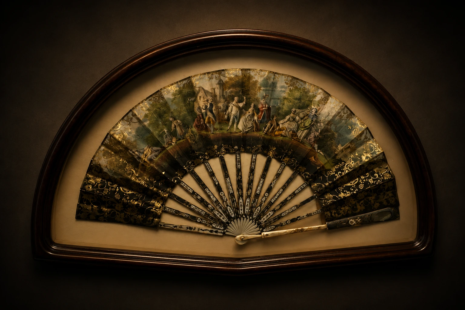 Abanico pintado